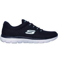 Skechers zapatillas fitness mujer SUMMITS MNAZ lateral exterior