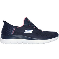 Skechers zapatillas fitness mujer SUMMITS SLIP INS MNRS lateral exterior