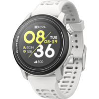 Coros pulsómetros con gps COROS PACE 3 GPS Sport Watch White w/ Silicone Band vista frontal