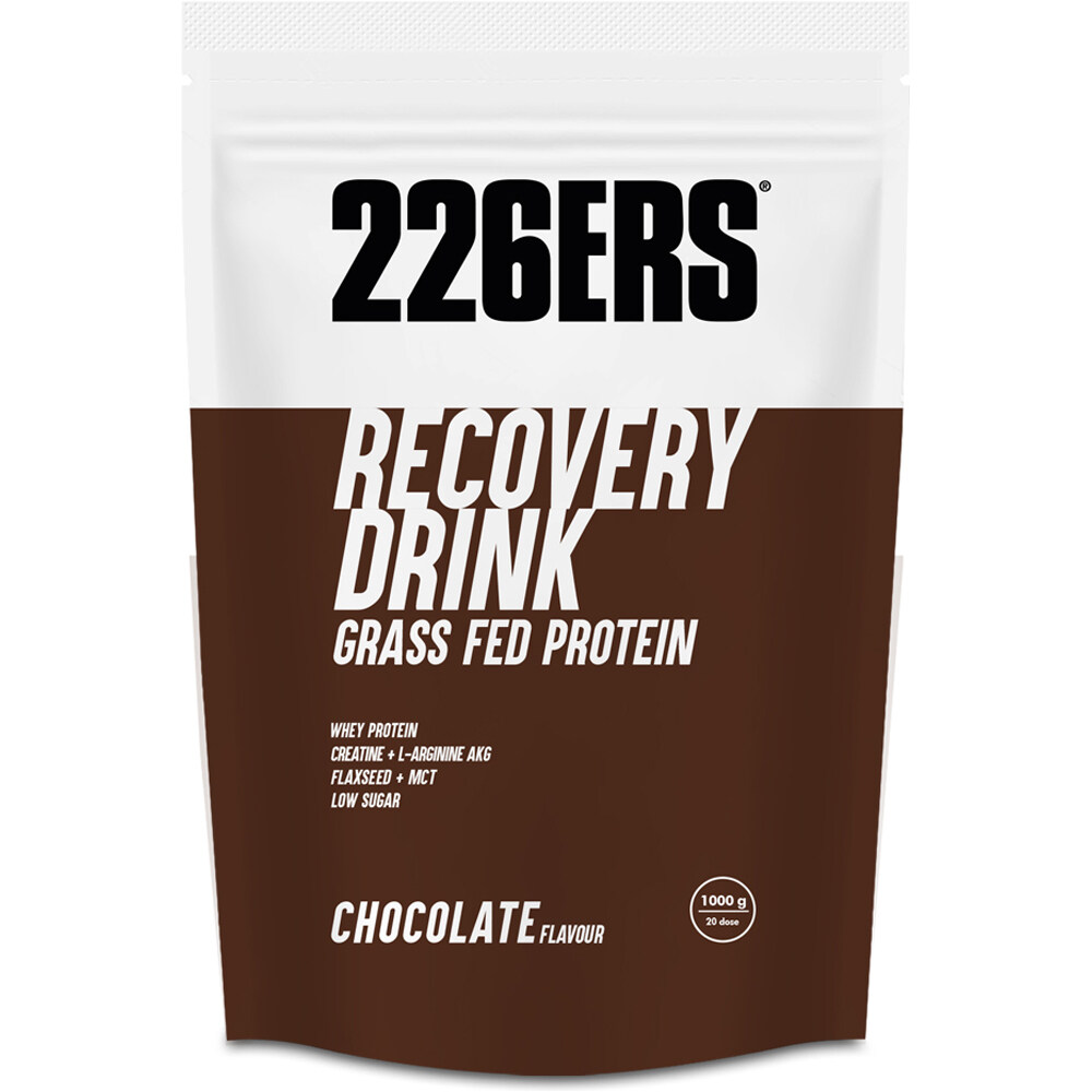 226ers Recuperacion RECOVERY DRINK 1KG CHOCOLATE vista frontal