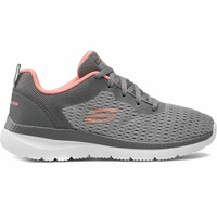 Skechers zapatillas fitness mujer BOUNTIFUL-QUICK PATH lateral exterior