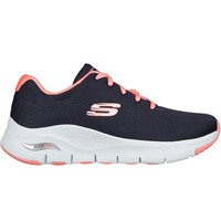 Skechers zapatillas fitness mujer ARCH FIT lateral exterior