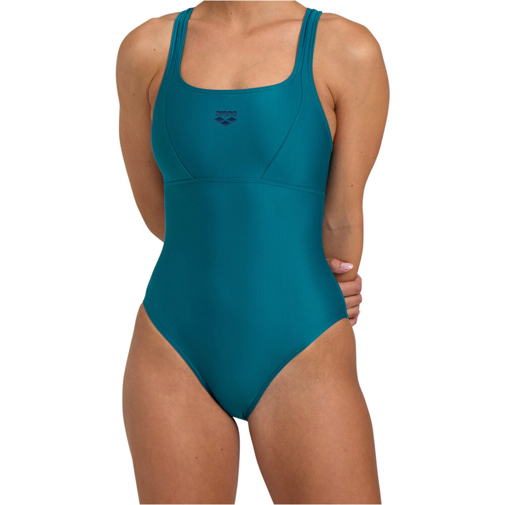 BAÑADOR NATACIÓN MUJER ARENA SOLID SWIMSUIT