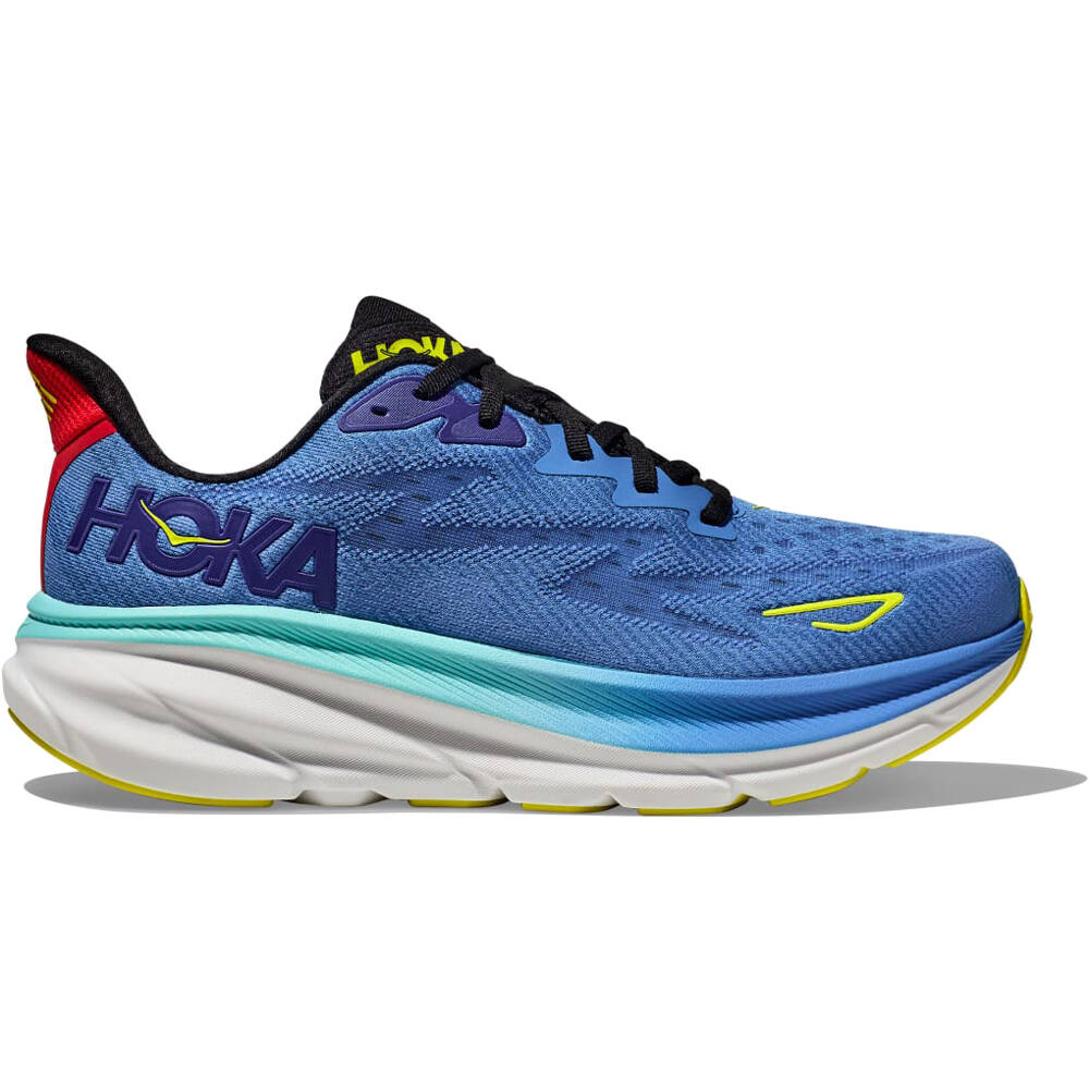 Hoka zapatilla running hombre CLIFTON 9 lateral exterior