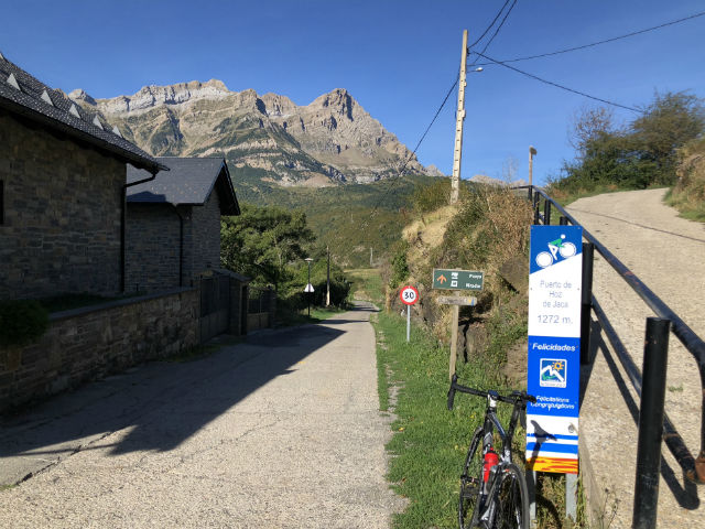 Jaca en bicicleta