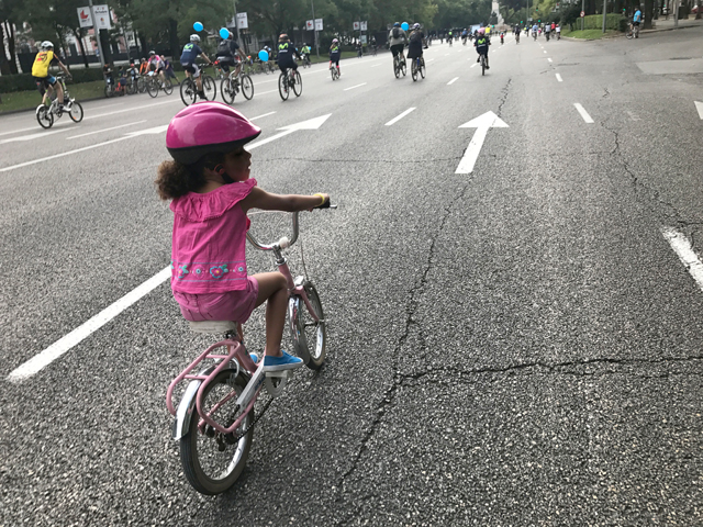 Bici en familia