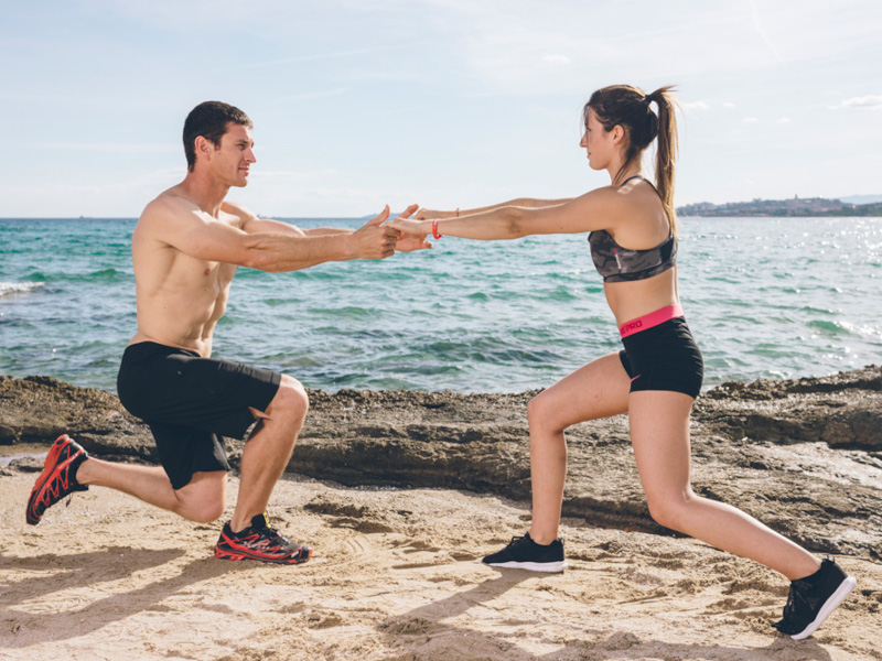 circuito fitness en pareja