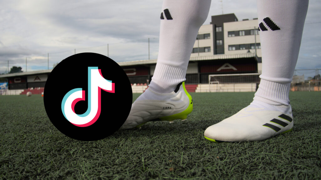 retos de fútbol en tik tok