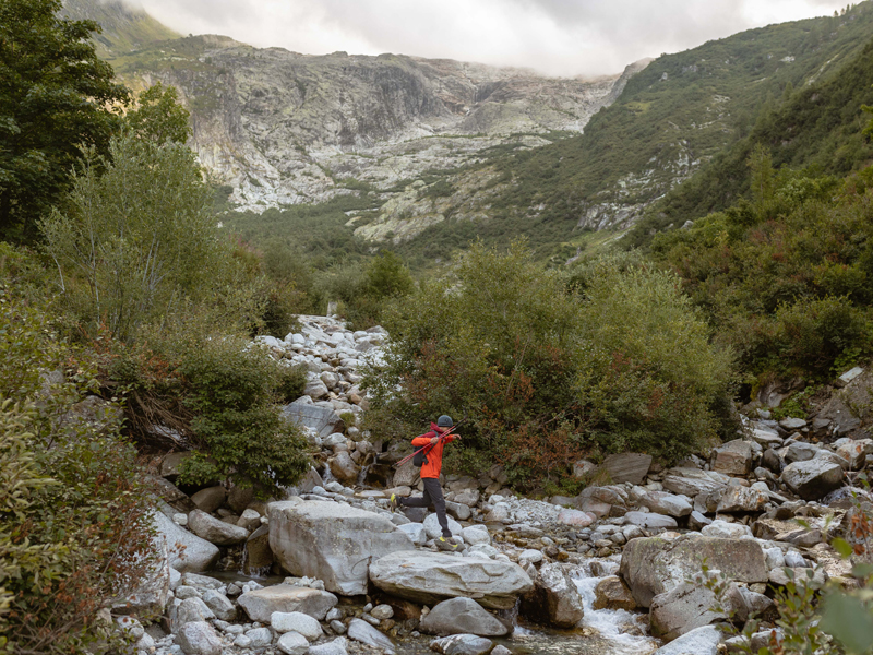 chaqueta para la montaña