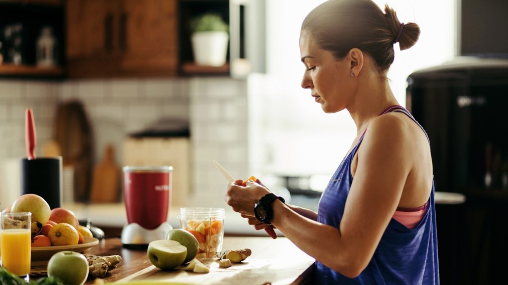 comer sano en casa durante la cuarentena