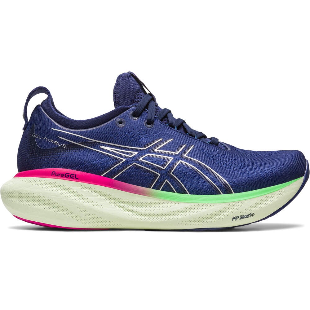 Asics Gel-Nimbus 25 Tenis multicolor de hombre para correr