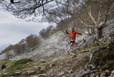 Bajadas en trail running