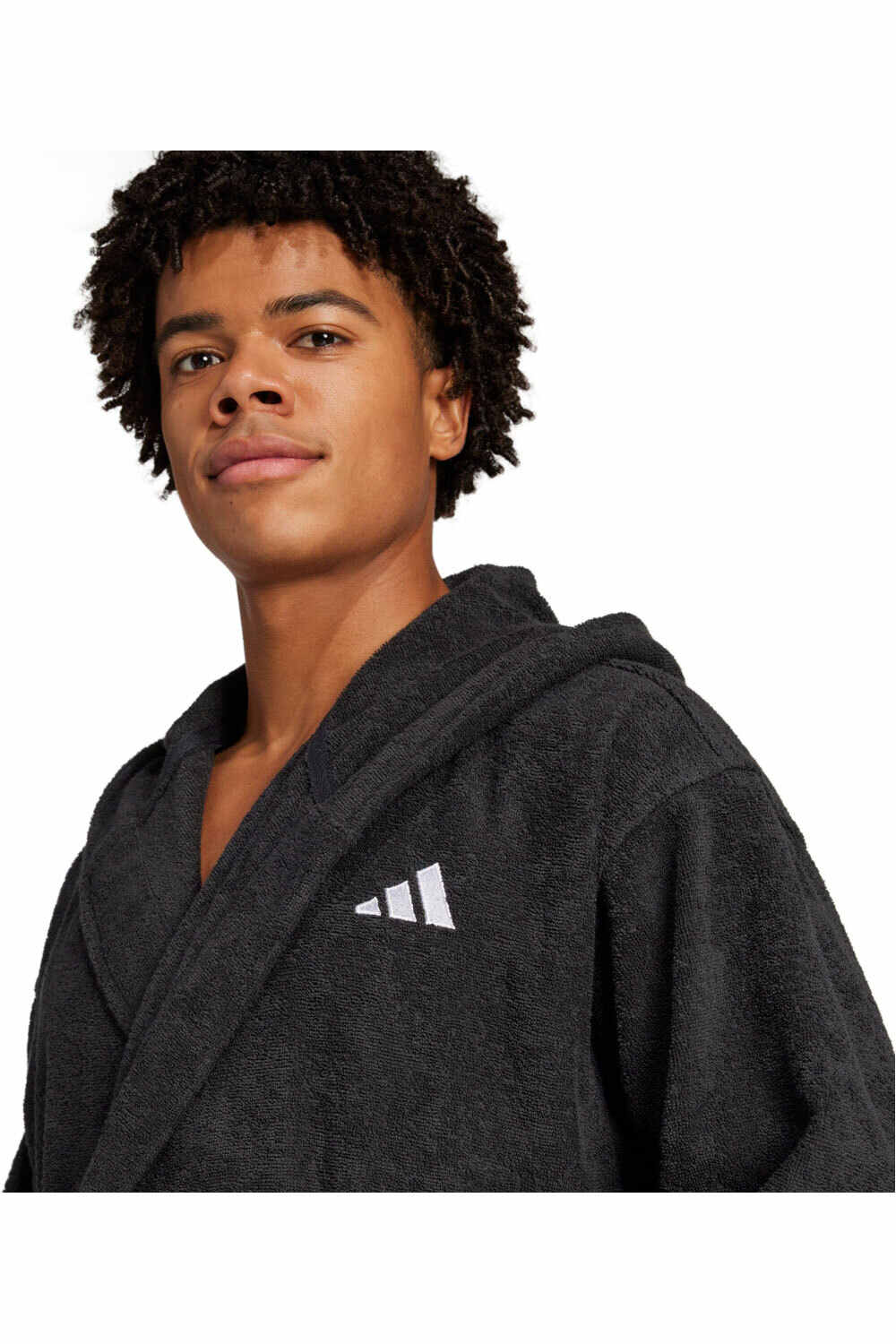 adidas albornoz natación BATHROBE HOODED 02