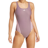 adidas bañador natación mujer 3S SWIMSUIT vista frontal