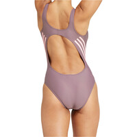 adidas bañador natación mujer 3S SWIMSUIT vista trasera