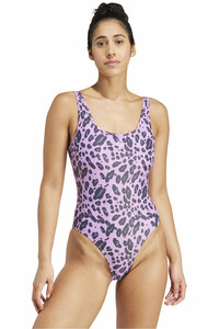 adidas bañador natación mujer Print U-back St vista frontal