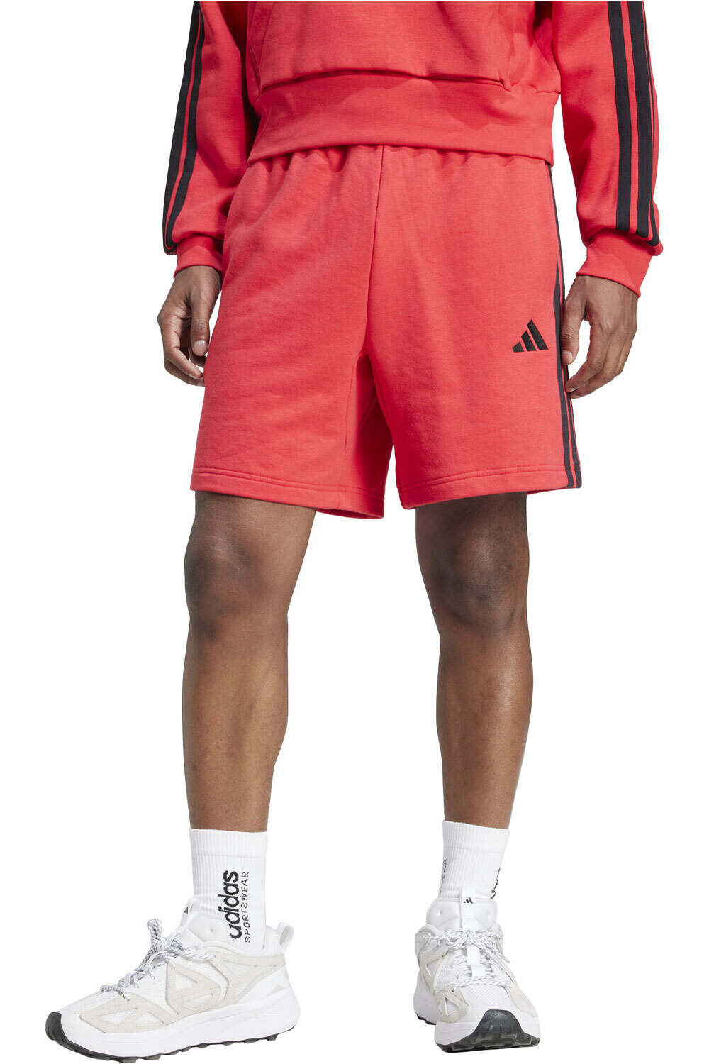 adidas bermudas hombre M 3S FT SHO vista frontal