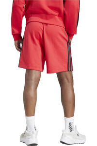 adidas bermudas hombre M 3S FT SHO vista trasera