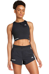 adidas body running mujer ULT CROP vista frontal