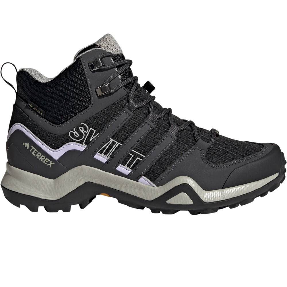 adidas bota trekking mujer TERREX SWIFT R2 MID GTX W lateral exterior