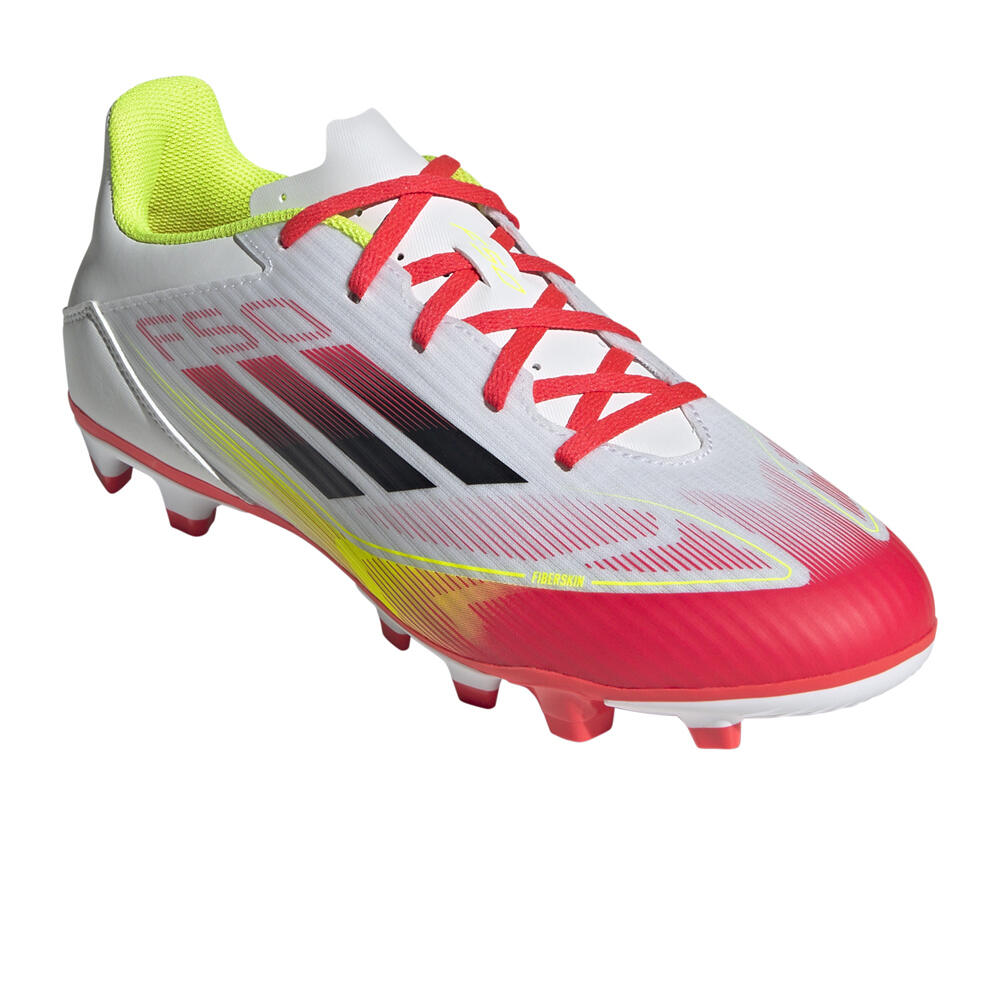 adidas botas de futbol cesped artificial F50 CLUB FG/MG BLRO lateral interior