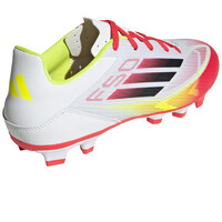 adidas botas de futbol cesped artificial F50 CLUB FG/MG BLRO vista trasera