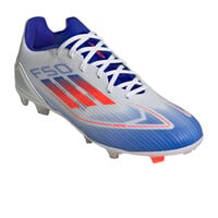 adidas botas de futbol cesped artificial F50 LEAGUE FG/MG BLAZ lateral interior