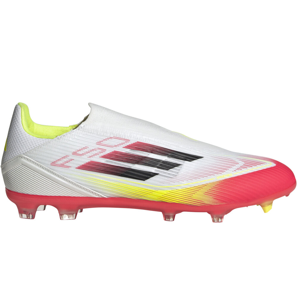 adidas botas de futbol cesped artificial F50 LEAGUE LL FG/MG BLRO lateral exterior