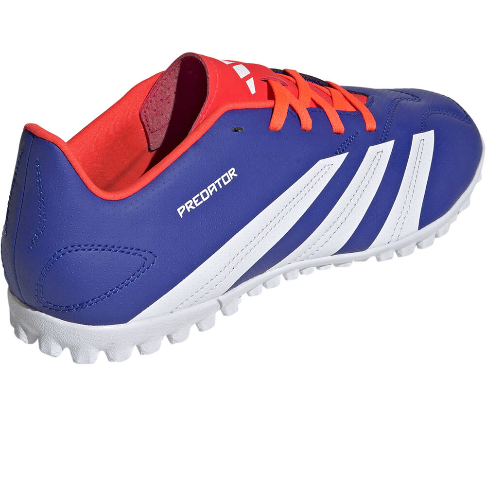 adidas botas de futbol multitaco y terreno duro PREDATOR CLUB TF AZBL vista trasera