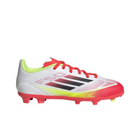 adidas botas de futbol niño cesped artificial F50 LEAGUE FG/MG J BLRO lateral exterior