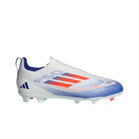 adidas botas de futbol niño cesped artificial F50 LEAGUE LL FG/MG J BLAZ lateral exterior