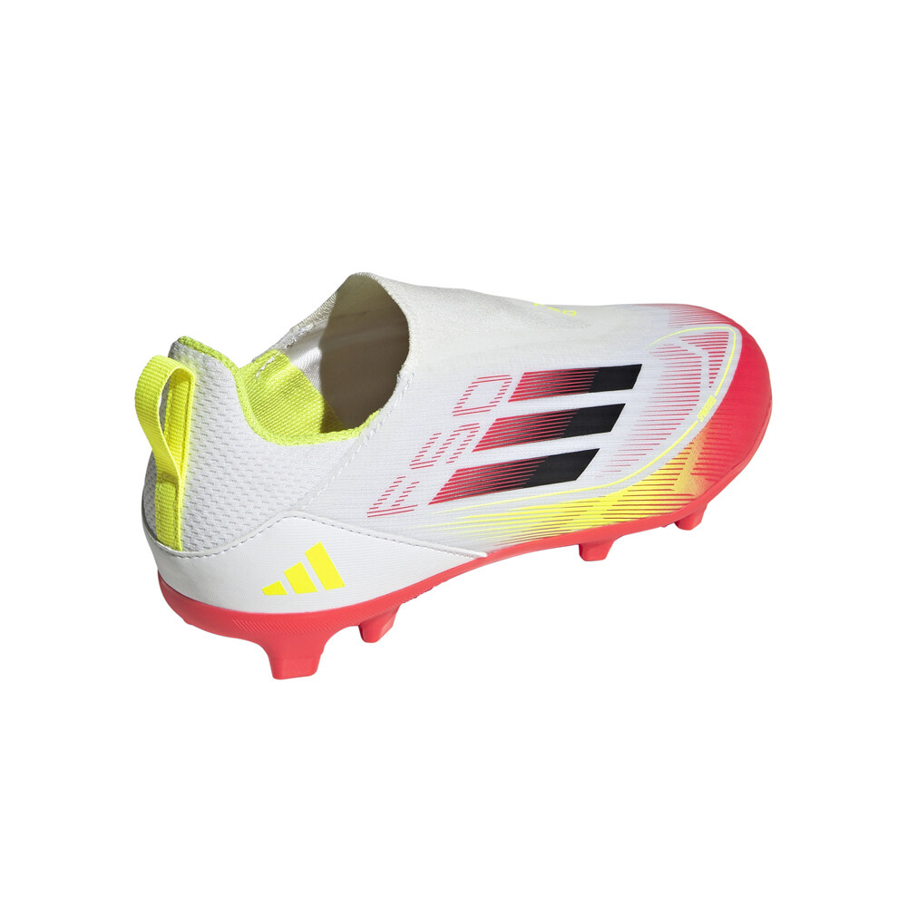 adidas botas de futbol niño cesped artificial F50 LEAGUE LL FG/MG J BLRO vista trasera