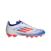 adidas botas de futbol niño cesped artificial F50 LEAGUE MG JR BLAZ lateral exterior