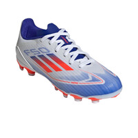 adidas botas de futbol niño cesped artificial F50 LEAGUE MG JR BLAZ lateral interior