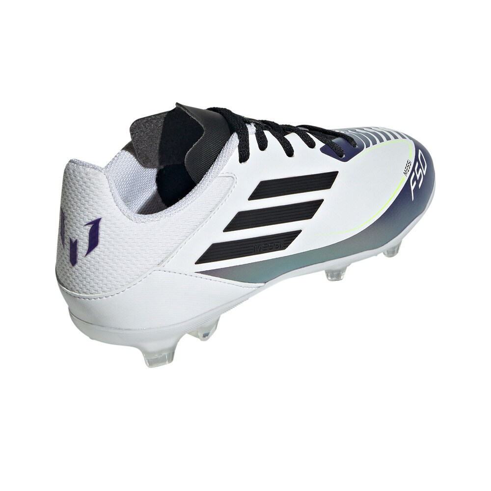 adidas botas de futbol niño cesped artificial F50 MESSI LEAGUE FG/MG JR BLMO vista trasera