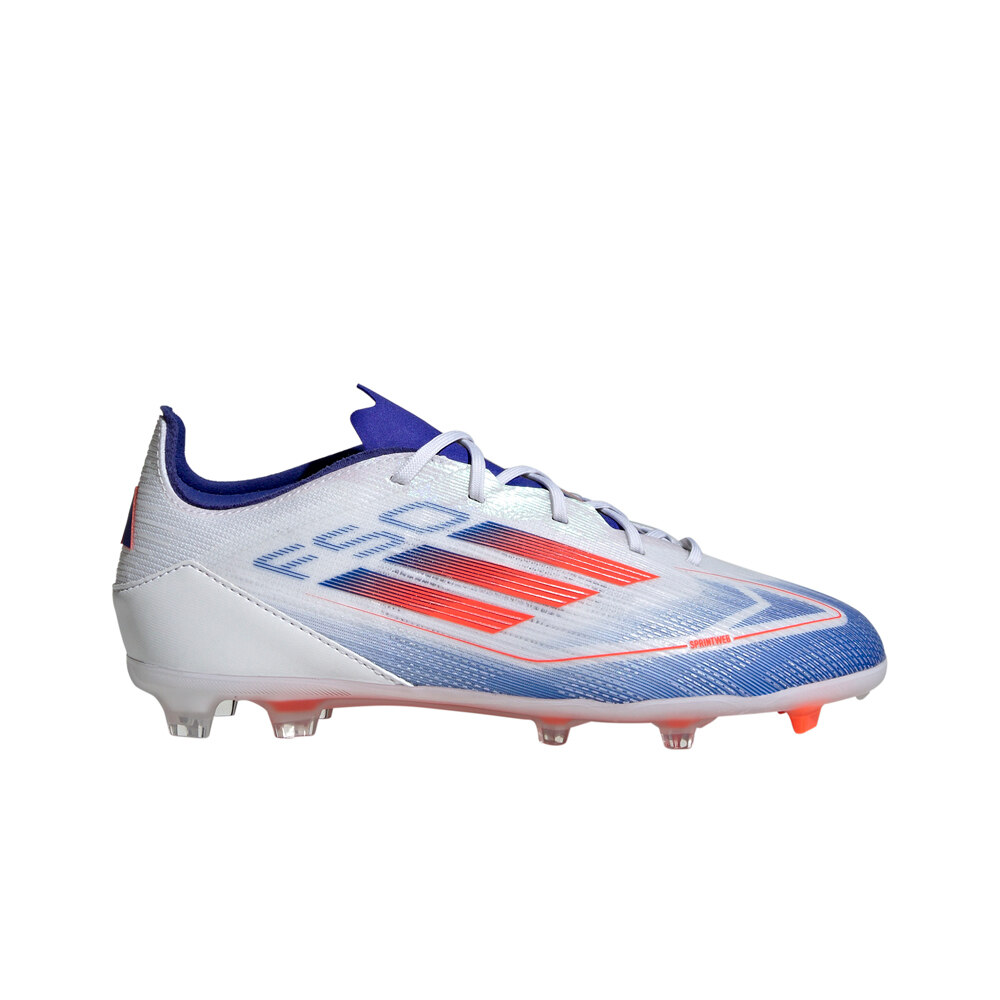 adidas botas de futbol niño cesped artificial F50 PRO FG JR BLAZ lateral exterior