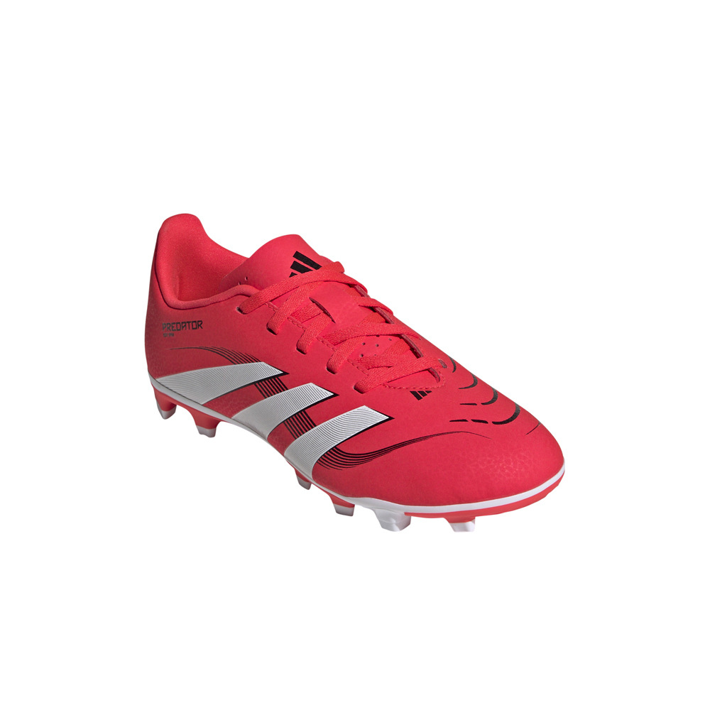 adidas botas de futbol niño cesped artificial PREDATOR CLUB FG/MG J ROBL lateral interior