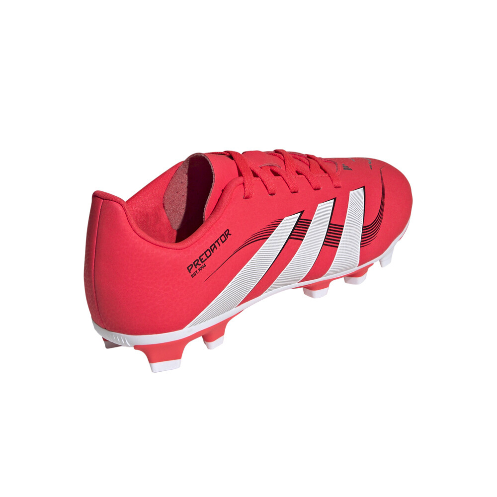 adidas botas de futbol niño cesped artificial PREDATOR CLUB FG/MG J ROBL vista trasera