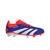 adidas botas de futbol niño cesped artificial PREDATOR ELITE FG JR AZBL lateral exterior