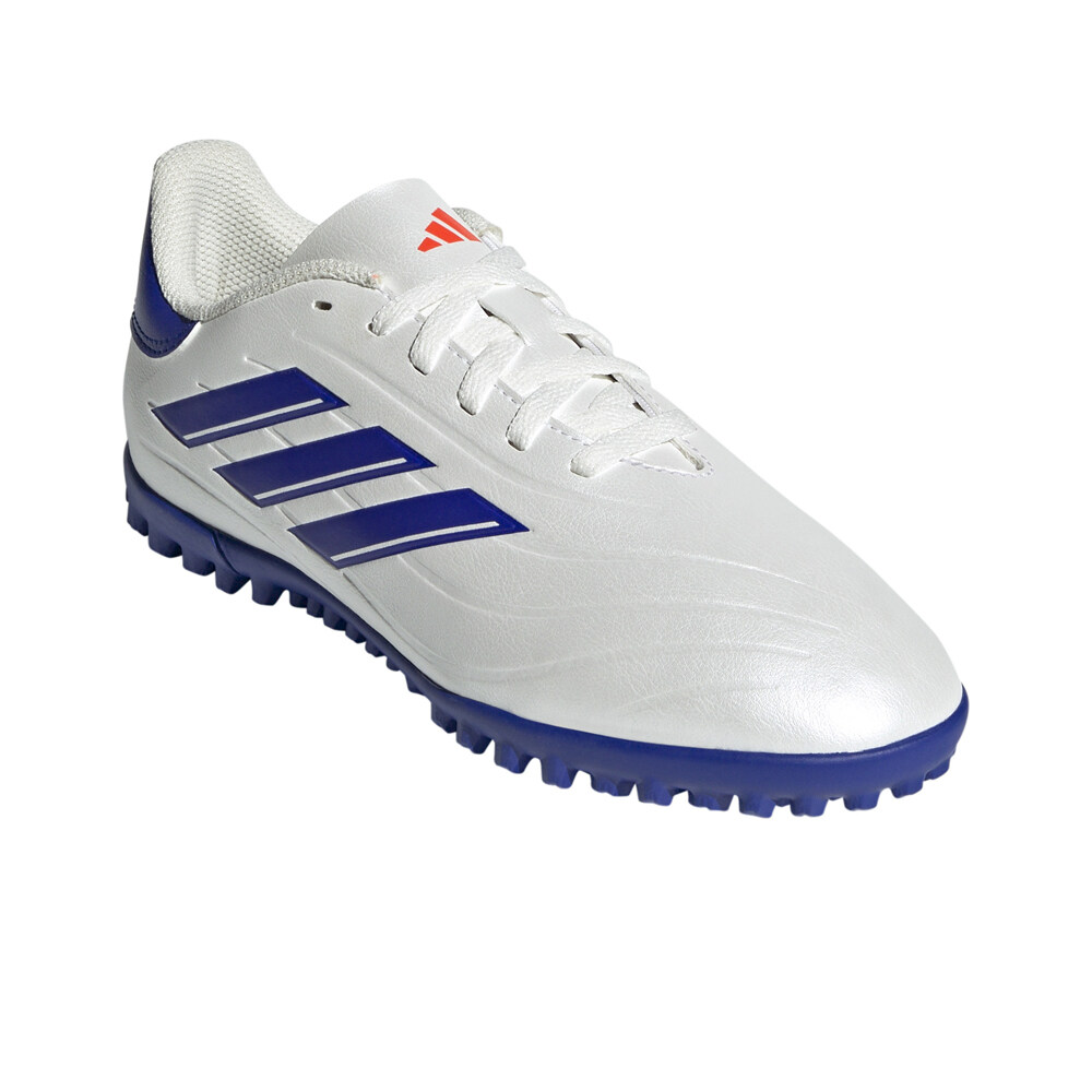 adidas botas de futbol niño multitaco y terreno duro COPA PURE CLUB TF JR BLAZ lateral interior