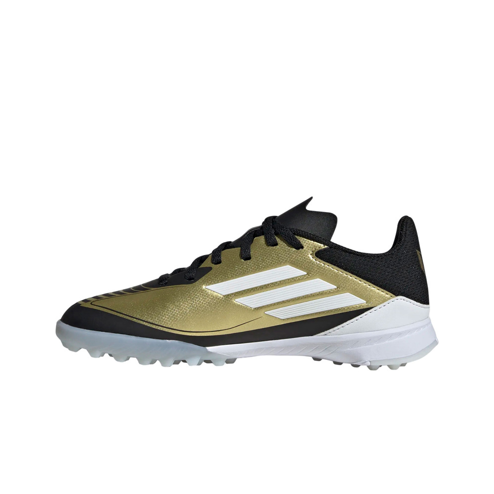 adidas botas de futbol niño multitaco y terreno duro F50 MESSI LEAGUE TF JR ORBL puntera