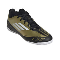 adidas botas fútbol sala niño F50 MESSI CLUB IN JR ORBL lateral interior