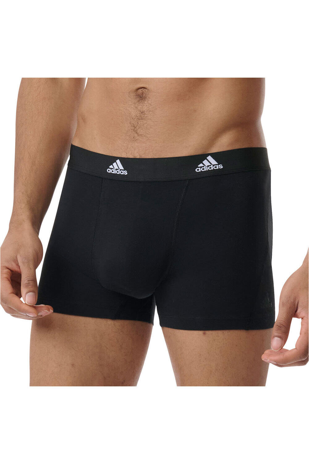 adidas boxer BOXER PACK3 ACTIVE FLEX COTTON vista trasera