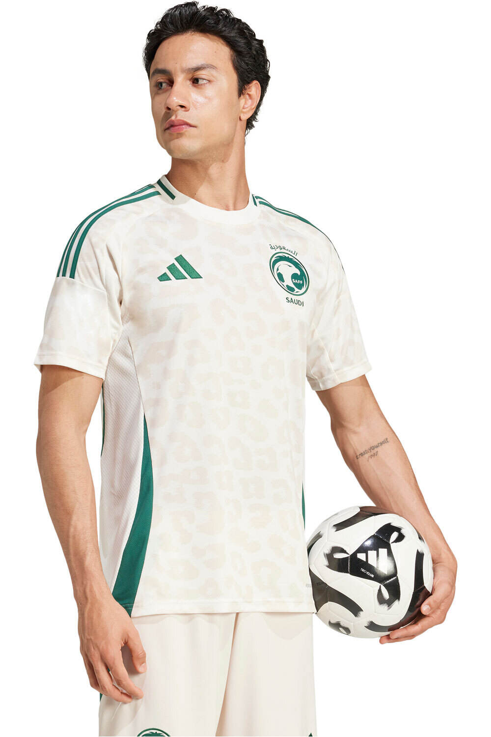 adidas camiseta de fútbol oficiales ARABIA SAUDI 25 A JSY vista detalle