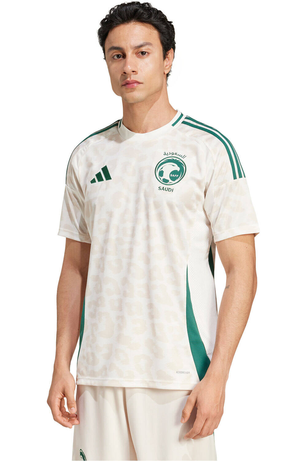 adidas camiseta de fútbol oficiales ARABIA SAUDI 25 A JSY vista frontal