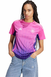 adidas camiseta de fútbol oficiales DFB A JSY W vista frontal