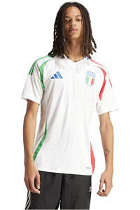 adidas camiseta de fútbol oficiales FIGC A JSY vista frontal