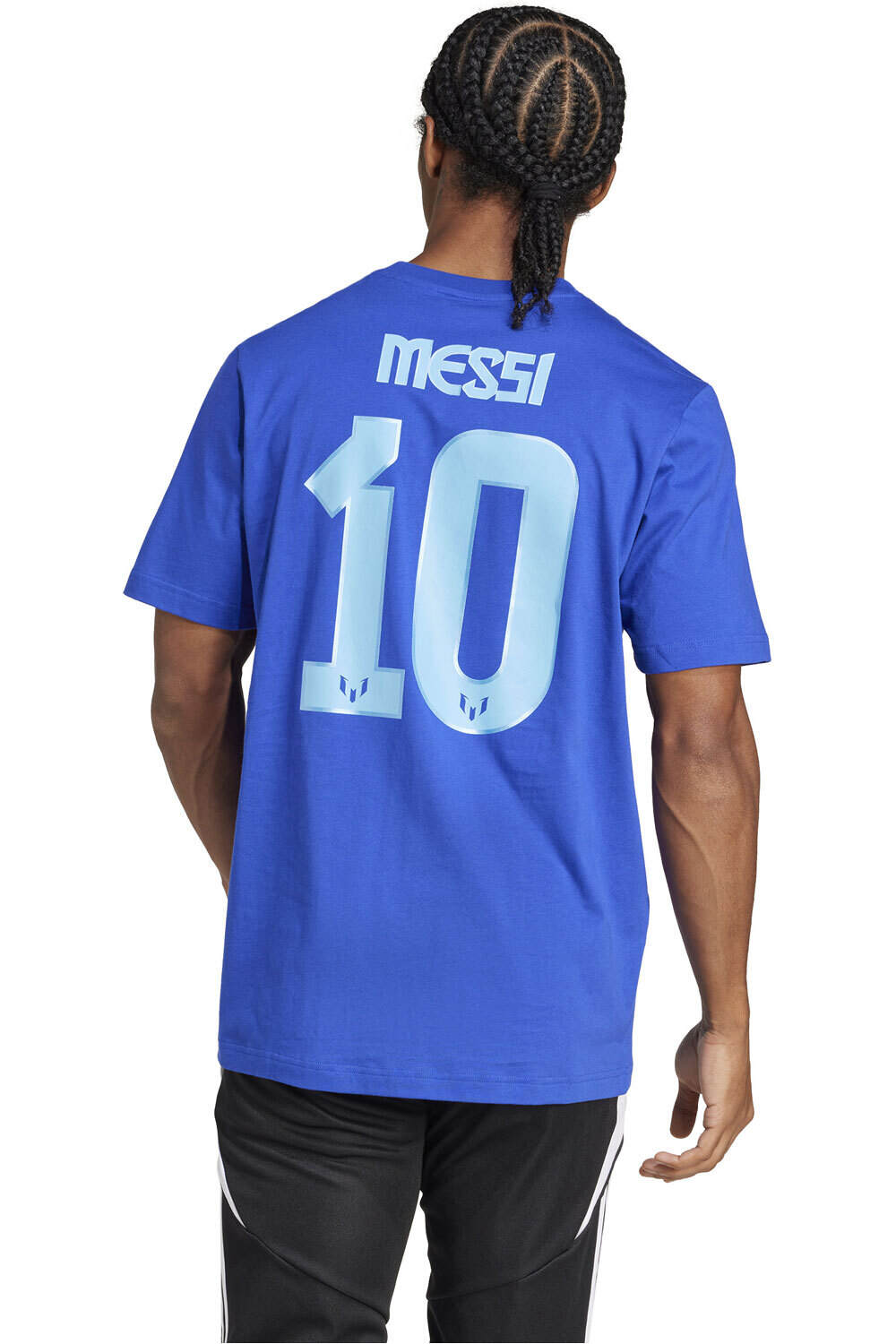 adidas camiseta de fútbol oficiales MESSI N&N G T vista trasera