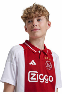 adidas camiseta de fútbol oficiales niño AJAX 25 H JSY Y vista detalle