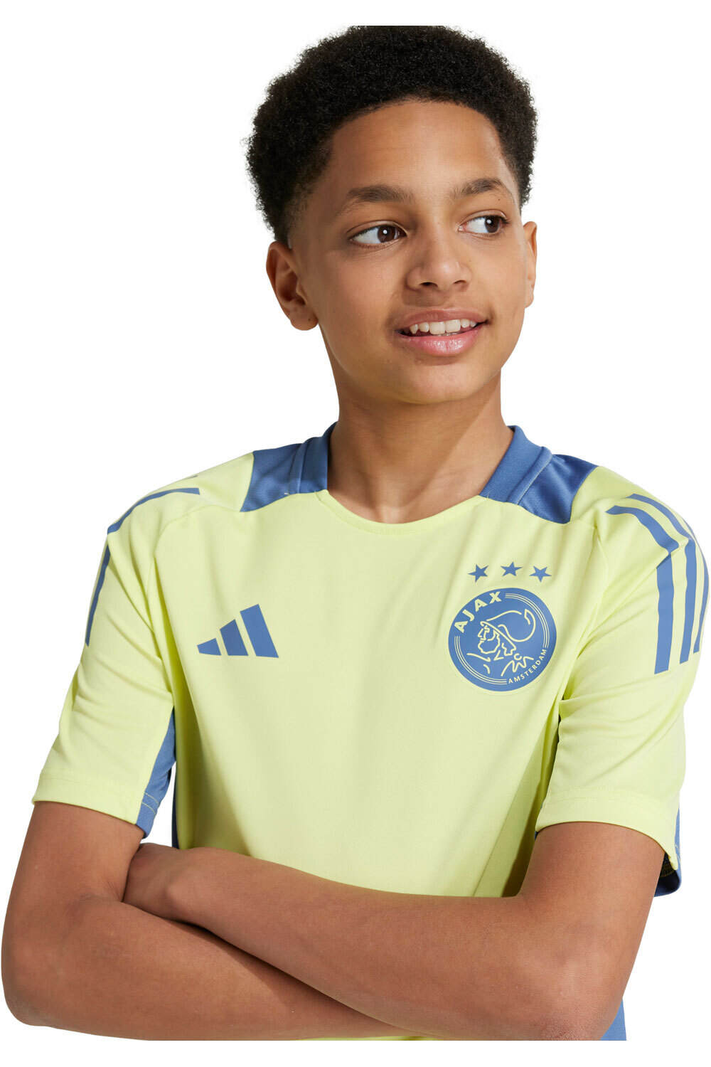 adidas camiseta de fútbol oficiales niño AJAX 25 TR JSY Y vista detalle